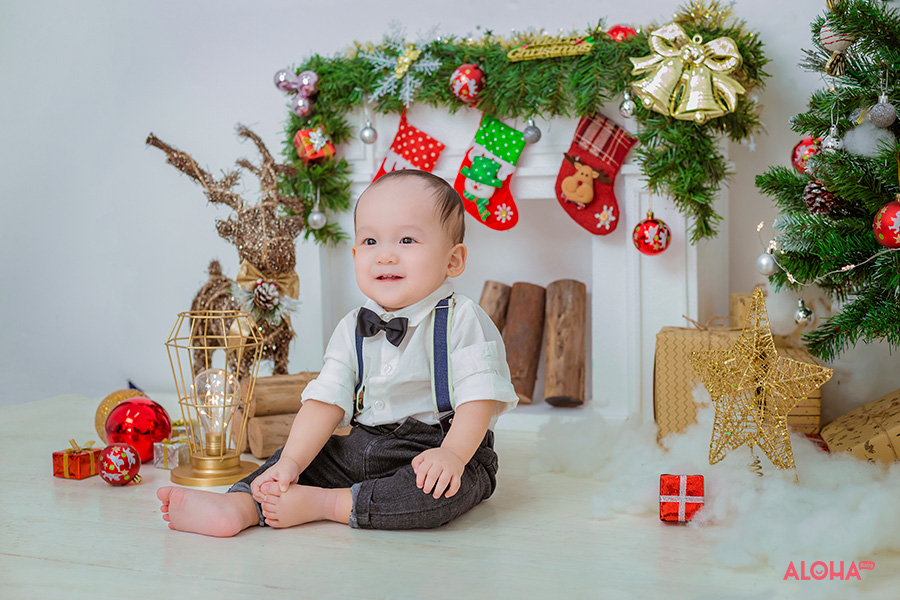 album ảnh bé kiệt sinh nhật 1 tuổi